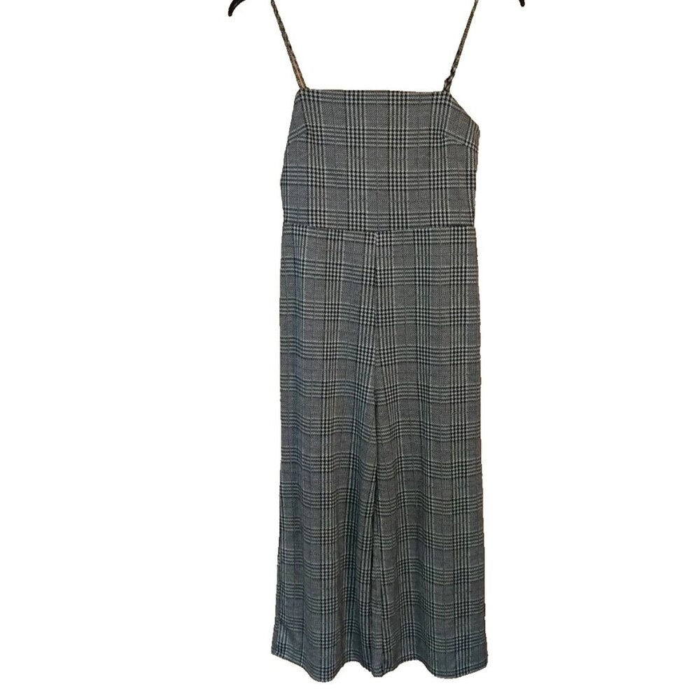 Forever 21 Jumpsuit Large Houndstooth Print NWT